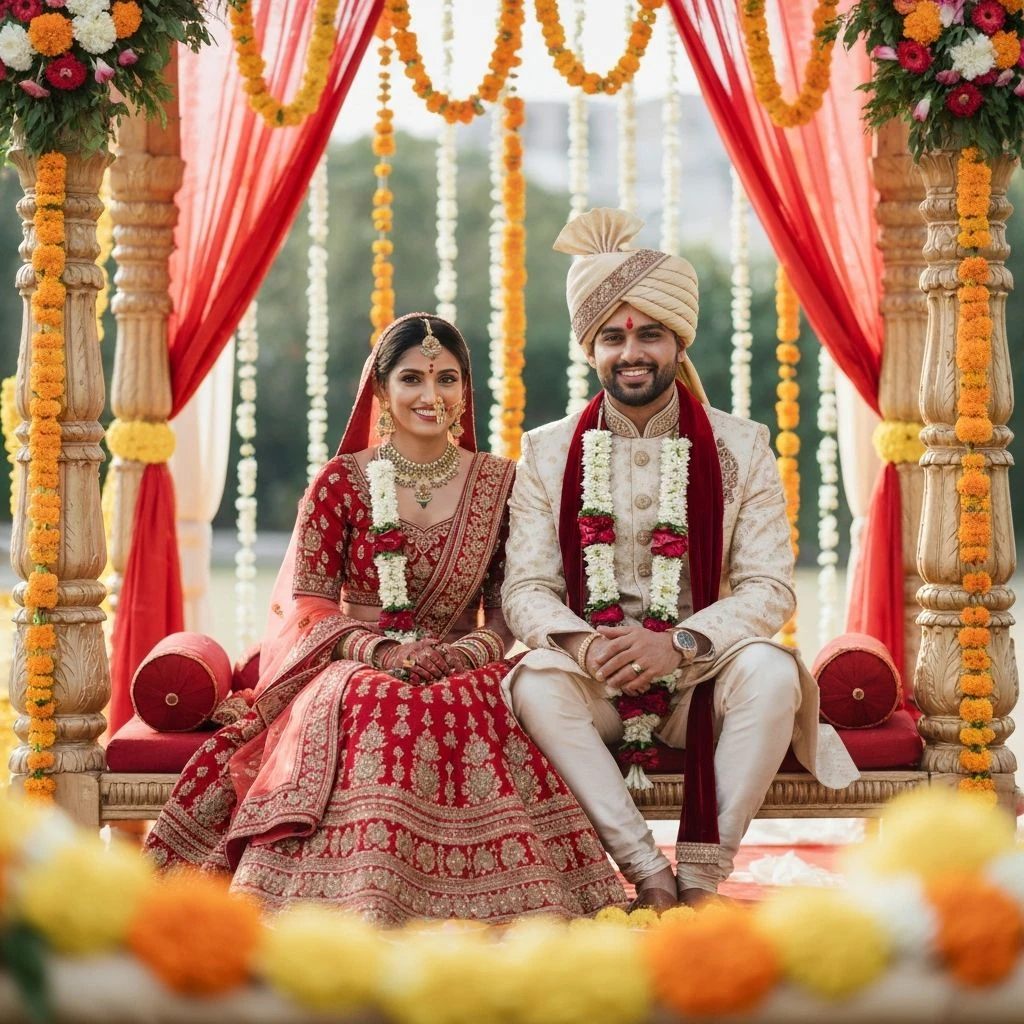 Wedding couple